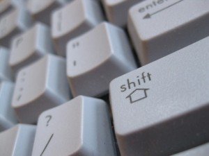 Shift Key on Keyboard