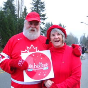 Santa and Mrs. Claus believe in Canada